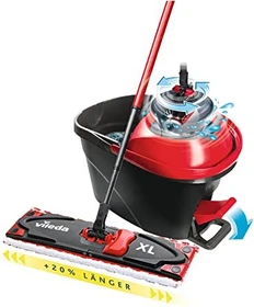 Vileda UltraMat XL Turbo Komplett Bodenwischer-Set