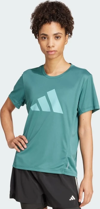 adidas Run It Laufshirt kurzarm preloved teal (Damen)