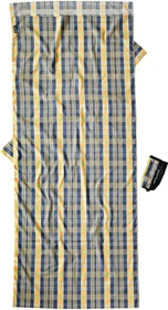 Cocoon TravelSheet Baumwolle Hüttenschlafsack travel checks