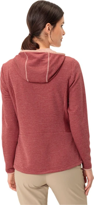 Vaude Skomer Hooded Fleece Jacke brick (Damen)