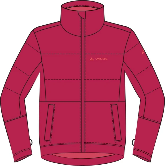 Vaude Snow Cup II 3in1 Skijacke salsa (Junior)