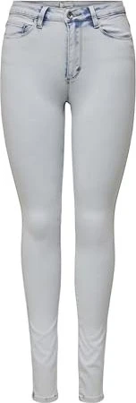 ONLY Skinny High Royal Jeans light blue denim (Damen)