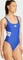 adidas 3-Streifen U-Back Badeanzug semi lucid blue/white (Damen) Vorschaubild
