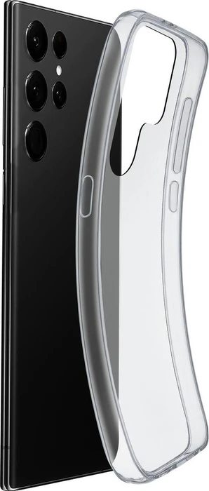 Cellularline Fine Cover für Samsung Galaxy S23 Ultra transparent