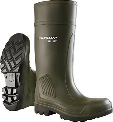 Dunlop Purofort Professional Full Safety grün