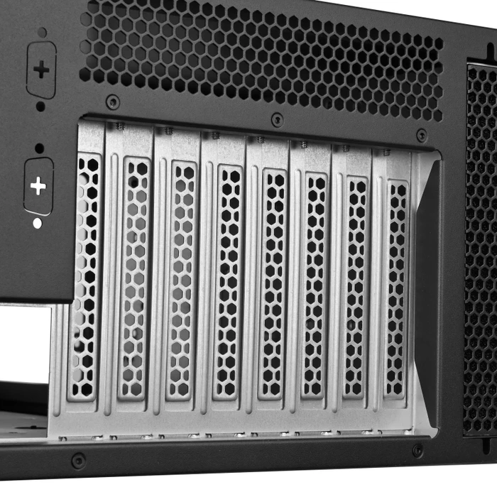 SilverStone RM46-502-I, Rackmount Storage, schwarz, 4HE, ATX