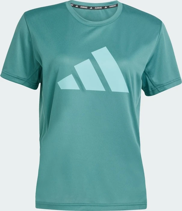 adidas Run It Laufshirt kurzarm preloved teal (Damen)