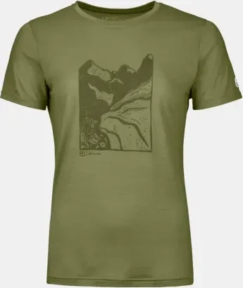 Ortovox 120 Cool Tec Mountain Cut Funktionsshirt kurzarm (Damen)