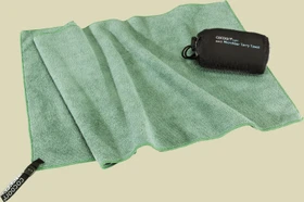 Cocoon Terry Towel Light L Handtuch bamboo green
