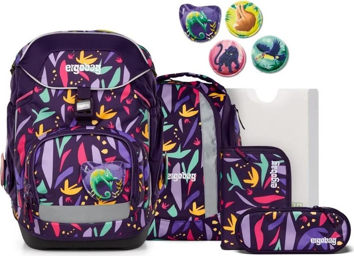 Ergobag Pack AmBärzonas 2025 Schulrucksack-Set, 6-tlg.