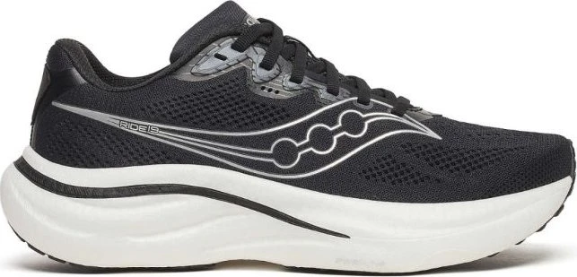 Saucony Ride 19 schwarz/silber (Damen)