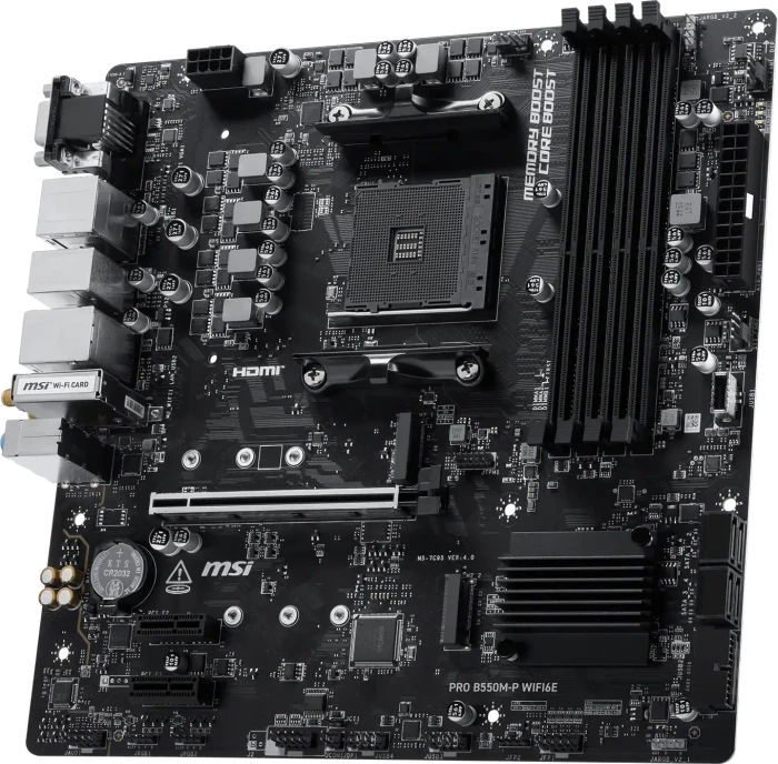 MSI PRO B550M-P WIFI6E (AMD AM4)