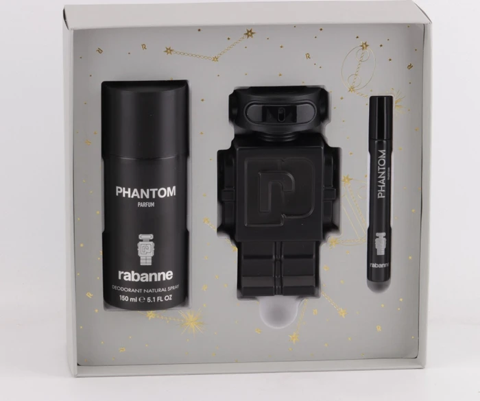 Paco Rabanne Phantom Parfum 100ml + Parfum 10ml + Deodorant Spray 150ml Duftset