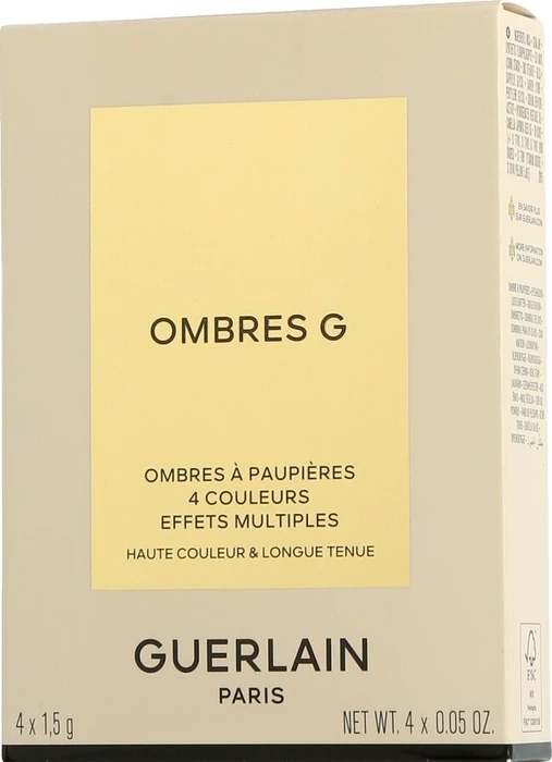 Guerlain Ombres G Eyeshadow Palette 129 honey amber, 6g (4x 1.5g)