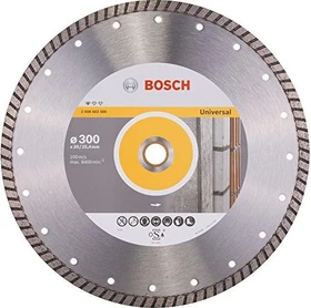 Bosch Professional Standard for Universal Turbo Diamanttrennscheibe, 300x3x20mm, 1 Stück