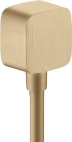 Hansgrohe Axor ShowerSolutions Wandanschluss softsquare brushed bronze