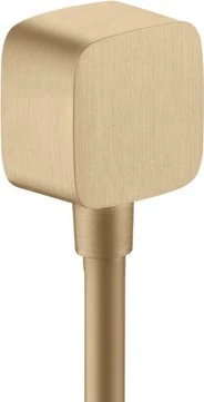 Hansgrohe Axor ShowerSolutions Wandanschluss softsquare brushed bronze