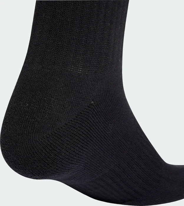 adidas 3-Streifen Cushioned Crew Socken schwarz/weiß, 3 Paare