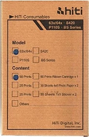 Hiti Mediaset P310W Fotopapier, 10x15cm, 60 Blatt