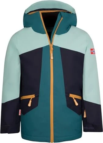 Trollkids Girls Rauland Skijacke aqua (Junior)