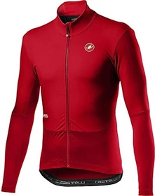 Castelli Nano Mid Wind Trikot langarm rot (Herren)