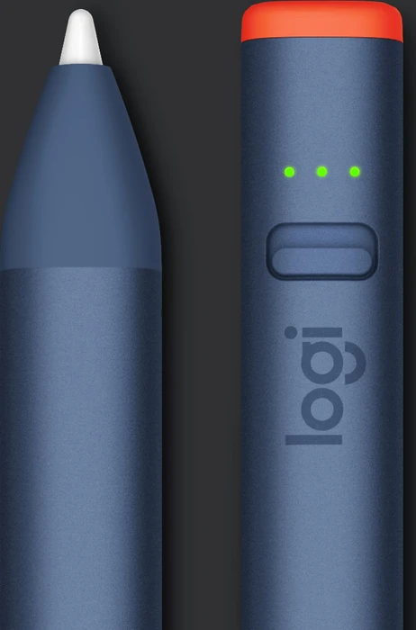 Logitech Crayon for Education, USB-C, blau/orange