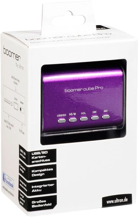 Ultron Boomer Cube Pro violett