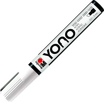 Marabu Yono Acrylmarker 0.5-5mm weiß