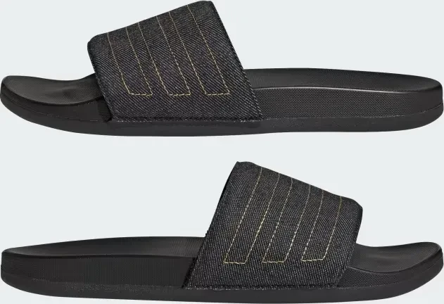 adidas Comfort Adilette core black/preloved yellow (Damen)