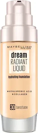 Maybelline Dream Radiant Liquid Foundation, 30ml