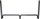 ShelterLogic Kaminholzregal inkl. Abdeckung 244x25x118cm schwarz (SL90365)