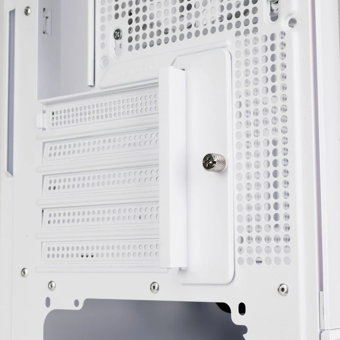 SilverStone Lucid 04, weiß, Glasfenster