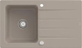 Villeroy & Boch Architectura 860x510mm Becken reversibel mit Ablauffernbedienung almond