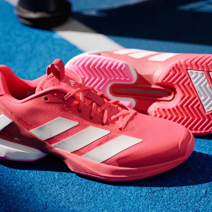 adidas Adizero Ubersonic 5 lucid red/zero metalic/lucid pink (Herren)