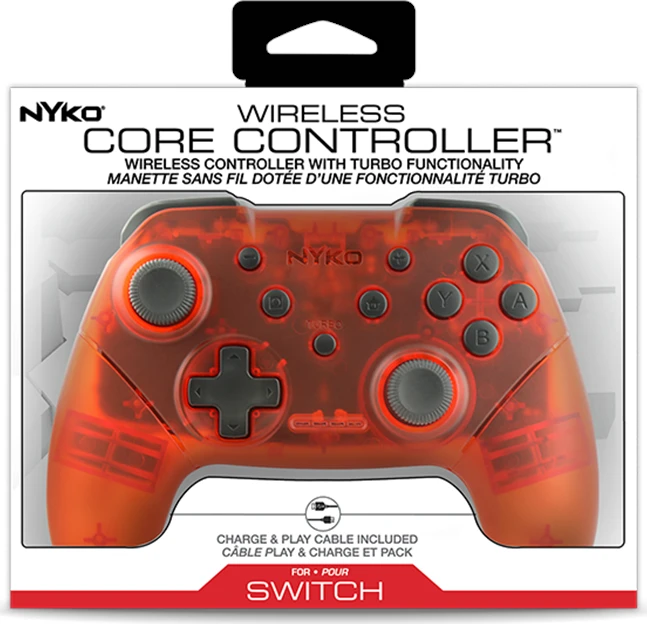 Nyko Wireless Core Controller rot (Switch/PC)