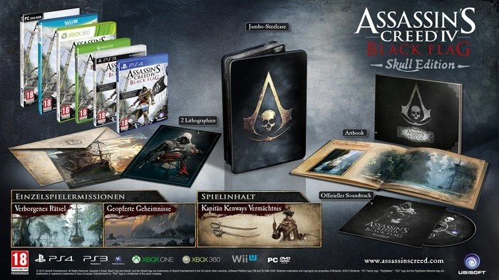 Assassin's Creed IV - Black Flag - The Skull Edition (WiiU)