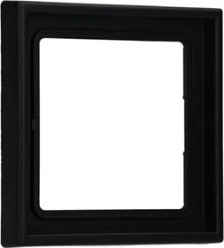 Jung Serie LS 990 Rahmen 1-fach, schwarz matt