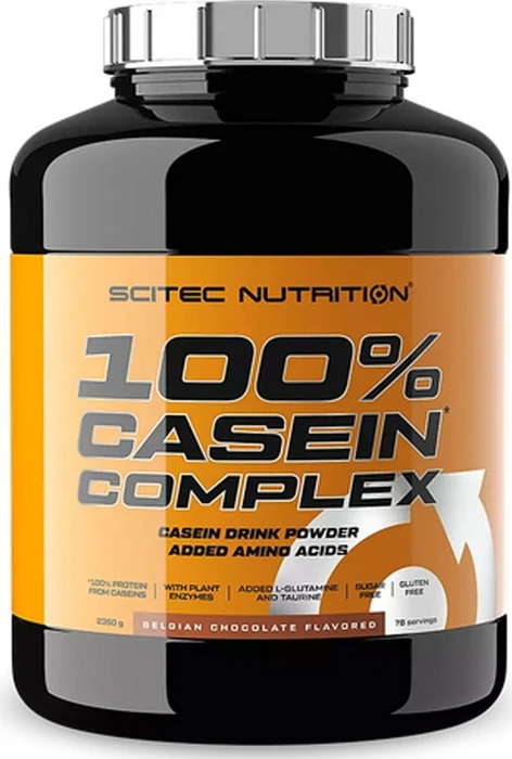 Scitec Nutrition 100% Casein Complex Belgische Schokolade 2.35kg