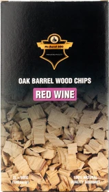 Mr. Barrel BBQ Oak Barrel Red Wine Räucherchips, 900g