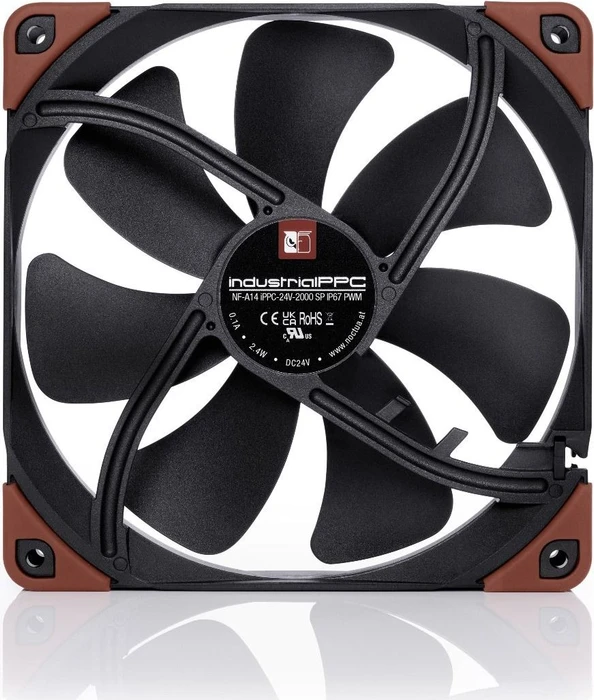 Noctua NF-A14 industrialPPC-24V-2000 SP IP67 PWM, 140mm