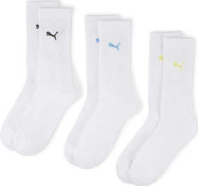 Puma Crew Socken white combo, 3 Paare (Herren)
