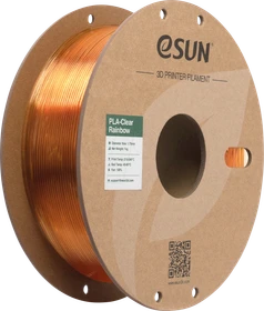 eSUN PLA Clear, kristallflamme, Spule, 1.00kg