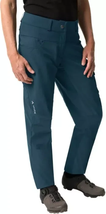 Vaude Qimsa Fahrradhose lang dark sea uni (Damen)