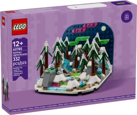 LEGO Diorama Polarlichter