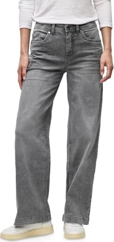 Street One Wide Leg Jeans light grey/random washed (Damen)