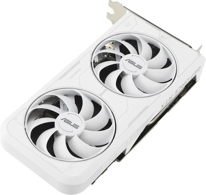 ASUS Dual GeForce RTX 3060 Ti White OC, DUAL-RTX3060TI-O8GD6X-WHITE, 8GB GDDR6X, HDMI, 3x DP