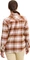 Black Diamond Project Flannel Hemd langarm clay/off white plaid (Damen) Vorschaubild