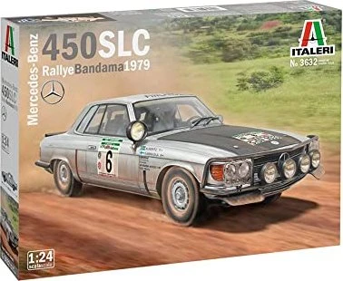 Italeri Mercedes-Benz 450SLC Rallye Bandama 1979