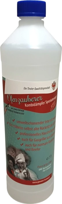 Ofenzauber Kombidämpfer Spezialreiniger, 1l