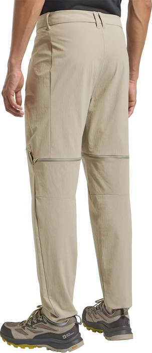 Jack Wolfskin Hikeout Zip-Off Hose lang stone (Herren)